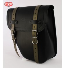 Saddlebag mod, CENTURION - Black/Green - UNIVERSAL - LEFT