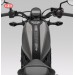 Panneau de dépôt pour Honda Rebel 300 / 500  mod, ORION - Noir - Spécifique 