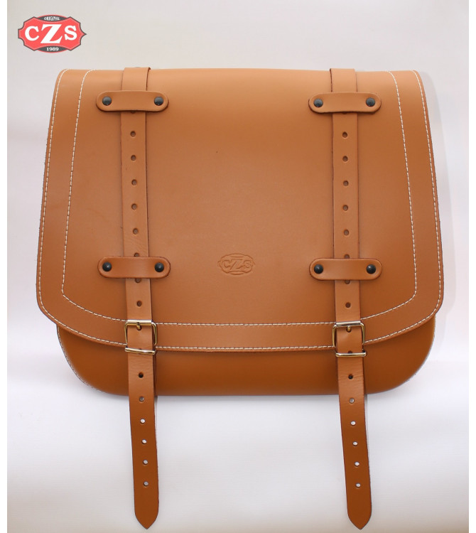 Sacoche latérale mod, ULISES  Basique - Marron Vintage - UNIVERSEL