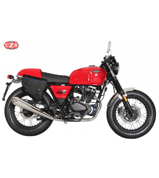 Alforja de Basculante para Royal Enfield Interceptor INT 650 mod, HERCULES Básica - Adaptable