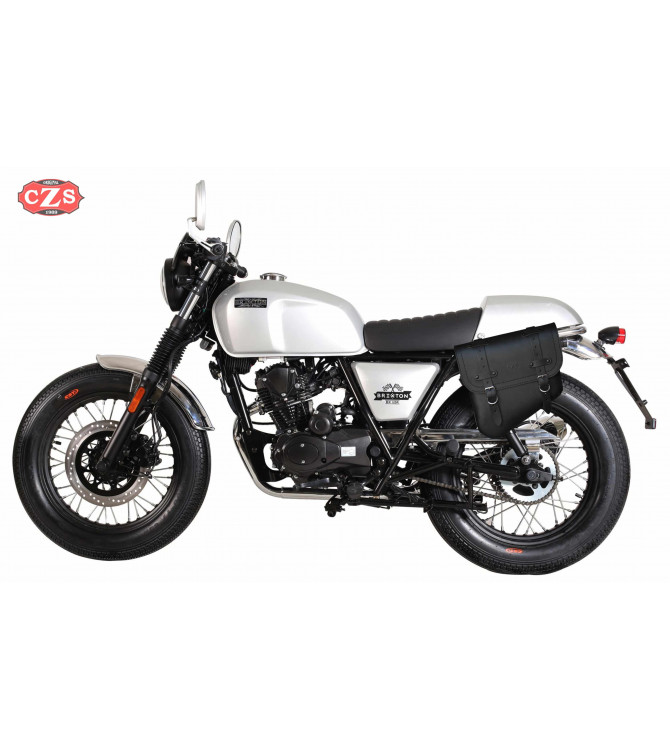 Alforja de Basculante para Royal Enfield Interceptor INT 650 mod, HERCULES Básica - Adaptable 