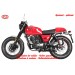 Sacoche de Bras Oscillant pour Royal Enfield Interceptor INT 650 mod, HERCULES Basic - Adaptable 