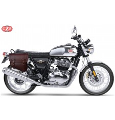 Satteltasche für Royal Enfield Interceptor INT 650 mod, HERCULES Basis - Recht - Anpassungsfähig