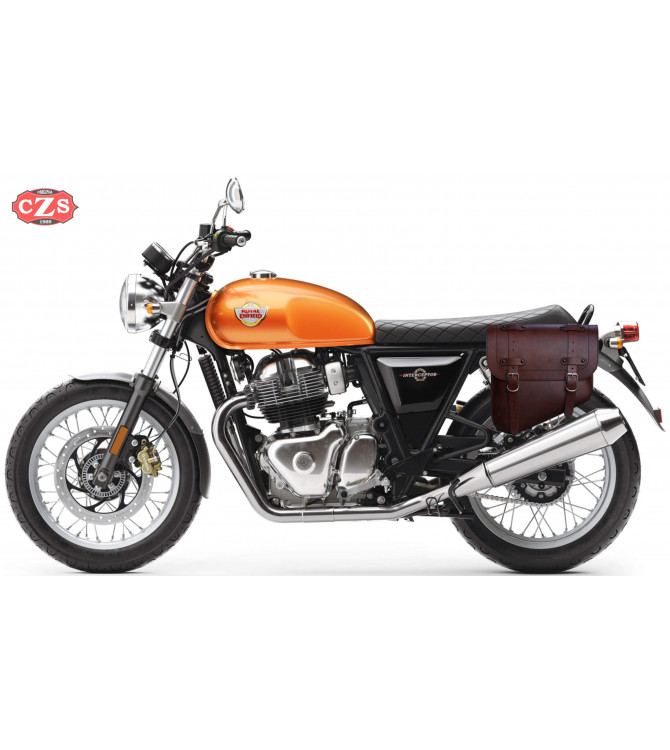Alforja  para Royal Enfield Interceptor GT 650 mod, HERCULES Básica - Izquierda - Adaptable 