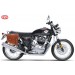 Saddlebag for Royal Enfield Interceptor GT 650 mod, HERCULES -   Light Brown - Basic - Right - Adaptable