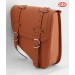 Saddlebag for Royal Enfield Interceptor GT 650 mod, HERCULES -   Light Brown - Basic - Right - Adaptable