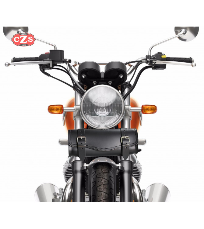 Bolsa herramientas Básica Rulo Plano negro para Royal Enfield Interceptor GT 650