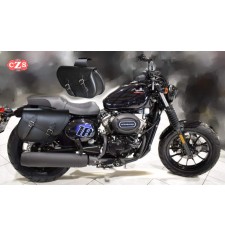 Juego de Alforjas para Hyosung Aquila GV 125 Bobber mod, ALHAMA Básica - Adaptables