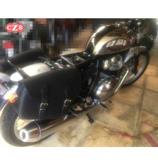 Saddlebags for Royal Enfield Interceptor GT 650  mod, TIFON Basic - Adaptables