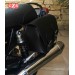 Saddlebags for Royal Enfield Interceptor GT 650  mod, TIFON Basic - Adaptables