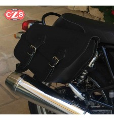 Saddlebags for Royal Enfield Interceptor GT 650  mod, TIFON Basic - Adaptables