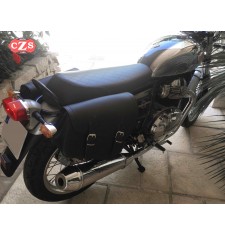 Saddlebags for Royal Enfield Interceptor GT 650  mod, TIFON Basic - Adaptables