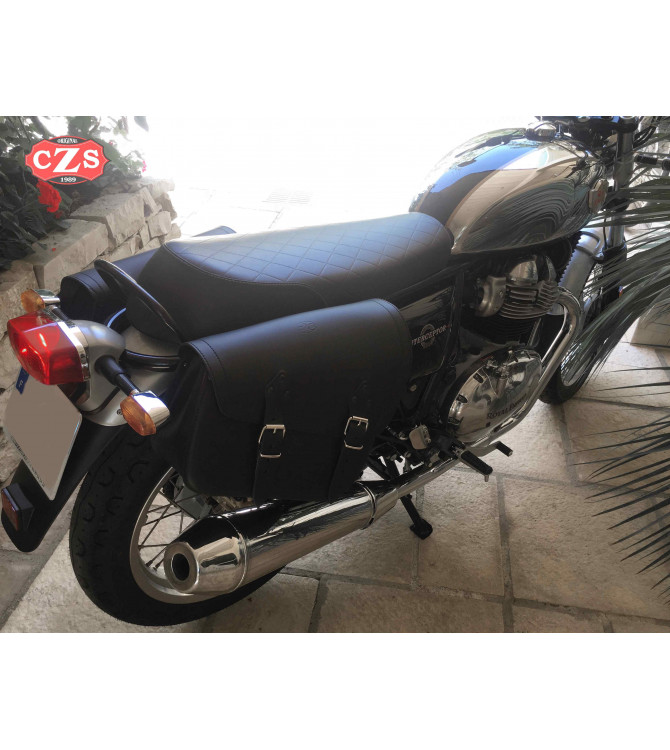 Juego de Alforjas para Royal Enfield Interceptor mod, TIFON Básicas - Adaptables