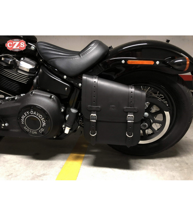 Alforja para  Softail Street Bob Harley Davidson mod, NÁPOLES  Adaptable - Izquierda