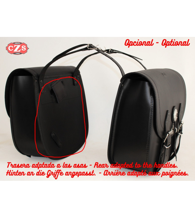 Juego de Alforjas para W800 - W650 kawasaki - mod, TEBAS Básicas - Especificas