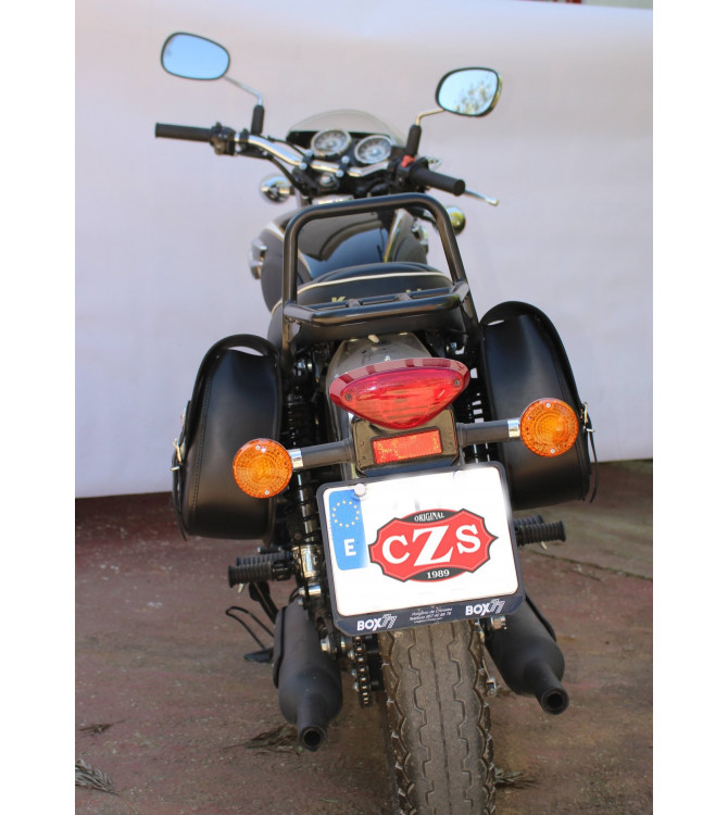 Satteltaschenset für W800 - W650 kawasaki - mod, BASIS - TEBAS - Spezifisch