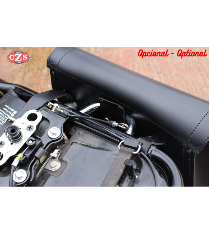 Juego de Alforjas para W800 - W650 kawasaki - mod, TEBAS Básicas - Específicas