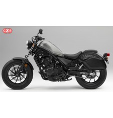 Alforjas Rígidas para Honda Rebel CMX 500 mod, ECLIPSE Gotika - Específica