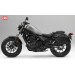 Alforjas Rígidas para Honda Rebel CMX 500 mod, ECLIPSE Gotika - Específica