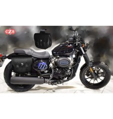 Juego de Alforjas para Hyosung Aquila GV 125 Bobber mod, TEBAS Básicas - Adaptables