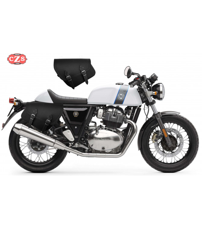 Juego de Alforjas para Royal Enfield Continental GT 650  mod, TIFON Básicas - Adaptables