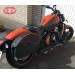 Alforjas Rígidas para Kawasaki Vulcan S 650 - 2018 - mod, VENDETTA Específicas - Perfil Naranja 