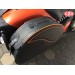 Alforjas Rígidas para Kawasaki Vulcan S 650 - 2018 - mod, VENDETTA Específicas - Perfil Naranja 