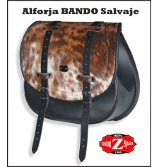 Juego de alforjas mod, BANDO SALVAJE Básicas UNIVERSAL - Pelo de Cabra -