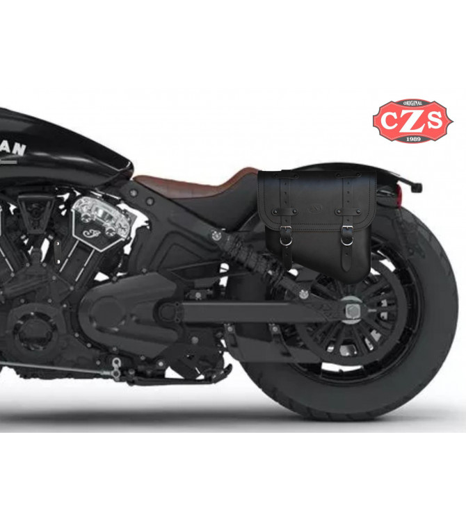 Alforja de Basculante para Indian® Scout® Bobber  mod, HERCULES - Izquierda - Básica - Específica 