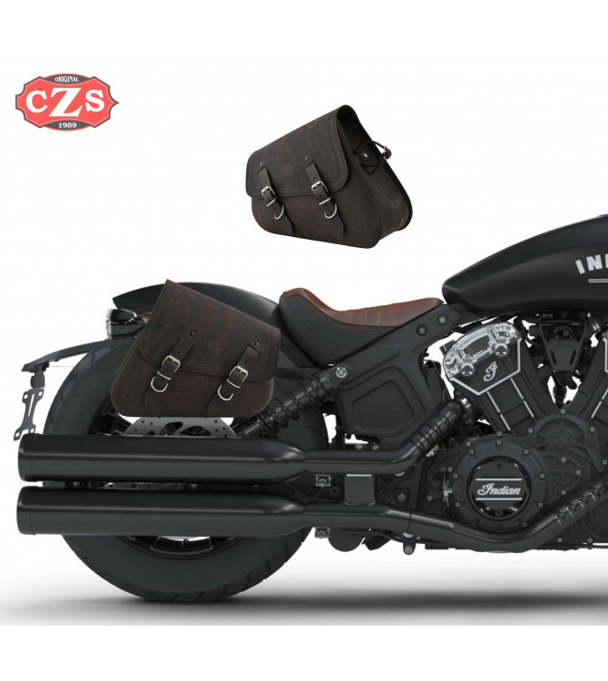 Set de alforjas para Indian® Scout® Bobber mod, LEGION Básica Específica - OLD RAT -