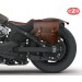 Alforja para Indian® Scout® Bobber mod, HERCULES Marron Izquierda - Específica 