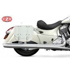 Indian® Cheif® Classic Saddlebags Set mod, BANDO Basic Specific - White -