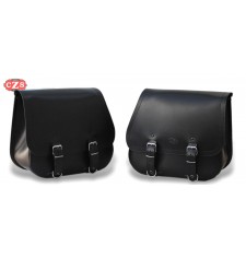 Set de Alforjas para Triumph Bonneville T100 mod, SCIPION Básica Adaptables - Negro