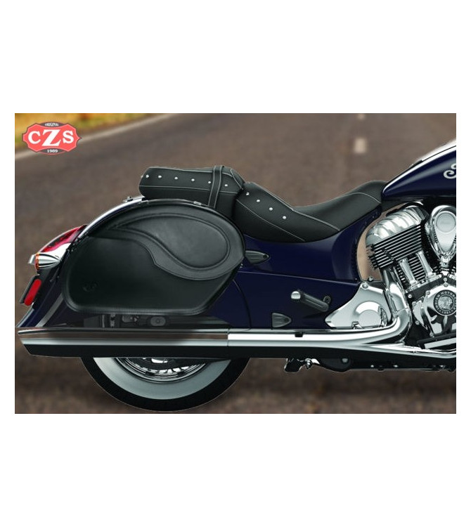 Alforjas Rígidas para Indian® Chief® Classic mod, VENDETTA - Básicas - Específicas