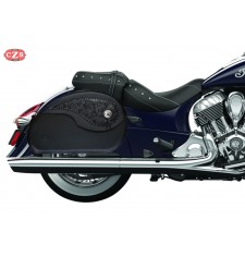 Alforjas Rígidas para Indian® Chief® Classic mod, NAPOLEÓN - Gótica - Específica