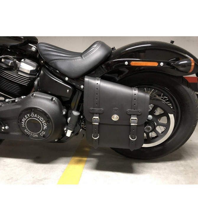 Saddlebag for Softail Fat Bob Harley Davidson mod, NÁPOLES Adaptable - Left