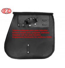 Saddlebag for Kawasaki W 800 mod, SCIPION - Custom - Left  - Adaptable