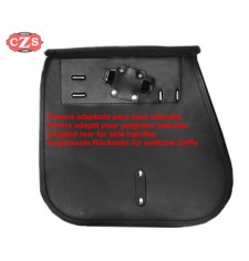 Saddlebag for Kawasaki W800 mod, SCIPION Basic Specific - Right with hollow for side handle.