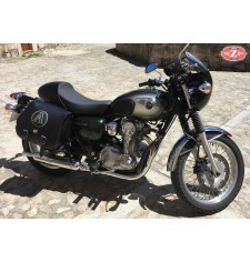 Sacoche de côté droit pour Kawasaki W800 mod, personnalisé SCIPION