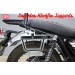 Set of saddlebags for  Kawasaki W800 mod, SCIPION Basic - Adaptable - Black