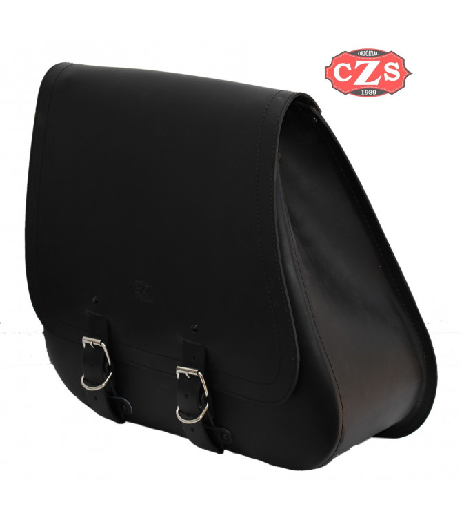 Satteltaschenset für  Kawasaki W800 mod, SCIPION  Basic - Anpassungsfähig -  Schwarz