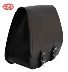 Set of saddlebags for  Kawasaki W800 mod, SCIPION Basic - Adaptable - Black