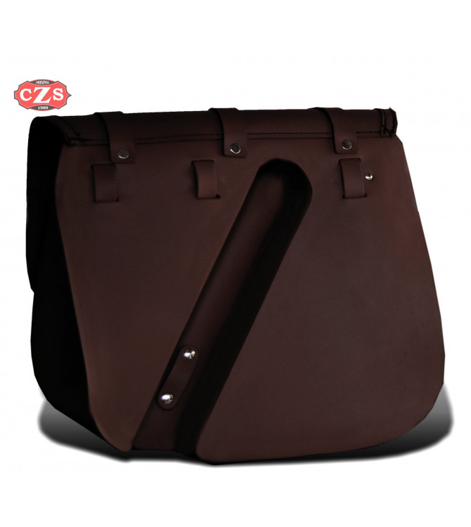 Sacoche  mod, ULISES  Basique - Marron Vintage - UNIVERSEL