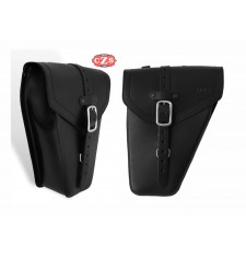 Set de alforjas para Harley Davidson Softail Low Rider S 2020 mod, PISTOLA - Específicas 2