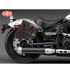 Satteltasche für Yamaha XV950 Bolt - Mod, LEGION Basic Specific - LINKS