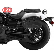 Sacoche pour faire basculer pour Indian Scout Bobber mod, LEGION Basique Spécifique - GAUCHE