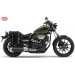 Alforja para Yamaha XV950 Bolt mod, CENTURION Negra / Verde - Específica - DERECHA