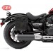 Sacoche pour Royal Enfield Classic 500 Stealth Black mod, ADRIANO Spécifique - DROITE