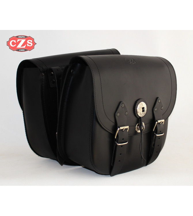 Set de sacoches pour W800 - W650 kawasaki - mod, BASIC TEBAS - Spécifique