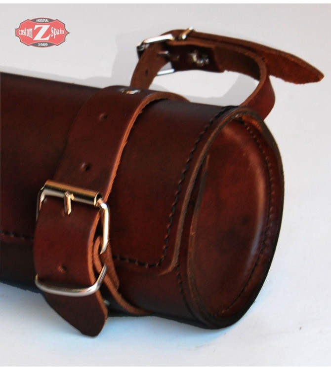 Rulo Custom Clásico 1 Concho Marrón 29 cm x 11 Ø